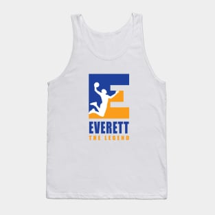 Everett Custom Player Basketball Your Name The Legend T-Shirt Tank Top